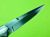 Custom Handmade CLAUDE MONTJOY Clinton South Carolina Double Edge Fighting Knife Knives