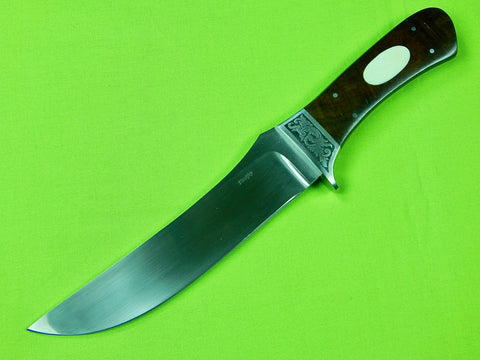 Custom Handmade CLAUDE MONTJOY Clinton South Carolina Skinner Hunter Hunting Knife Knives