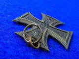 German Germany Antique WW1 Iron Cross 2 Class Award Order Medal Badge Ring Marked