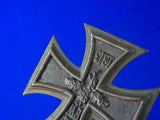 German Germany Antique WW1 Iron Cross 2 Class Award Order Medal Badge Ring Marked
