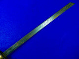Antique Old Spanish American War Cuban Cuba Machete Sword Swords w/ Scabbard
