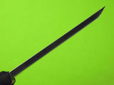 Custom Made Handmade Early Bill Siegle Japanese Tanto Style Knife w/ Scabbard