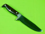 Vintage Custom Made Handmade Small Hunting Knife Knives w/ Sheath