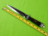 Vintage US Custom Made Handmade Stiletto Fighting Knife Dagger