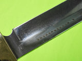 Vintage 1977 US Custom Made Handmade Fighting Knife