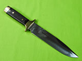 Vintage 1977 US Custom Made Handmade Fighting Knife