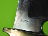 Vintage 1977 US Custom Made Handmade Fighting Knife