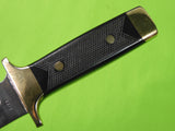 Vintage 1977 US Custom Made Handmade Fighting Knife