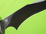 US Custom Made Handmade Large Hunting Fighting Stag Handle Silver Guard Knife
