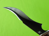 US Custom Made Handmade Large Hunting Fighting Stag Handle Silver Guard Knife