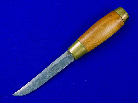 Vintage Custom Made Handmade Scandinavian Finnish Finland Puukko Knife Knives