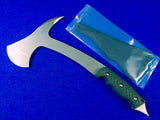 US Custom Handmade WALTER BREND Prototype Fighting Knife & Tomahawk Set Axe Matching #