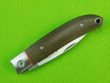 Lone Wolf Knives Italy Italian Loveless Design City Folding Pocket Knife