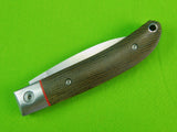 Lone Wolf Knives Italy Italian Loveless Design City Folding Pocket Knife