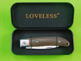Lone Wolf Knives Italy Italian Loveless Design City Folding Pocket Knife