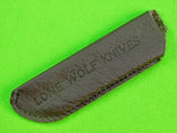 Lone Wolf Knives Italy Italian Loveless Design City Folding Pocket Knife