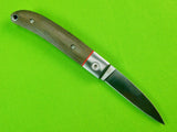 Lone Wolf Knives Italy Italian Loveless Design City Folding Pocket Knife