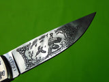 Browning Citori Japan Limited Grade III Commemorative Folding Pocket Knife .