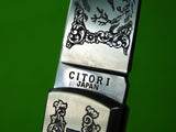Browning Citori Japan Limited Grade III Commemorative Folding Pocket Knife .