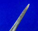 Antique 19 Century French France Engraved Dagger Knife Short Sword