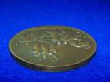 Antique France French WW1 Commemorative Bronze Table Medal