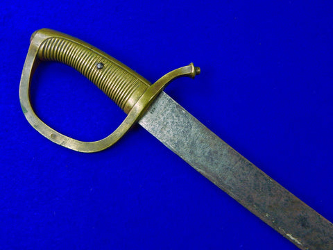 Antique French France or Italian Italy 19 Century Briquet Short Sword Swords