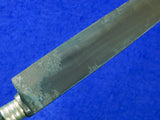 Vintage South American America Gentleman's Dagger Fighting Knife w/ Scabbard