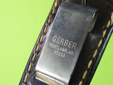 Vintage US Gerber MK1 Boot Knife w/ Sheath #2291