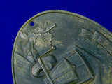 German Germany WW1 Transportation Regiment Table Medal Plaque Badge Marked
