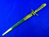 Antique German Germany WW1 Hunting Dagger Daggers Knife Knives with Scabbard