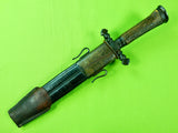 Antique German Germany WWI WW1 Period Hunting Dagger Knife w/ Scabbard
