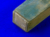 German Germany Antique WW1 Sword Wooden Shipping Box Case