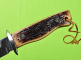 Vintage US Anvil 747-B Tuf-Stag Ultra Honed Hunting Knife