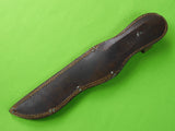 German Germany J A Henckels Solingen Friodur Stag Bowie Hunting Knife Sheath Box