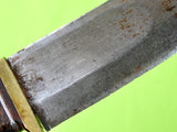 Vintage Old Japanese Japan Hibben Design Elmer Keith Skinner Bowie Hunting Knife