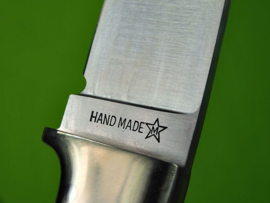 Vintage Handmade in Japan Japanese Hunting Knife w/ Sheath ANTIQUE