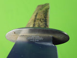 Vintage J. Russell Green River Works Argentina Bowie Hunting Knife w/ Sheath Box