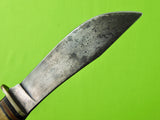 RARE Vintage US Western West-Cut Boulder Colo Stag Handle Hunting Knife