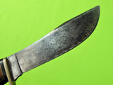 RARE Vintage US Western West-Cut Boulder Colo Stag Handle Hunting Knife