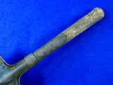 Imperial Russian Russia WW1 1916 WW2 Finnish Captured Entrenching Tool Shovel