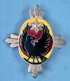 Imperial Japan WW2 Soldier Relief Association Three-Legged Crow Member Badge Pin