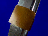 Antique Old Japanese Japan Tanto Fighting Knife Wakizashi Sword SIGNED Blade