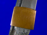 Antique Old Japanese Japan Tanto Fighting Knife Wakizashi Sword SIGNED Blade