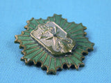 RARE Imperial Japanese Japan Military Reservist Officer's Rank Enamel Badge Pin Star Award
