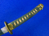Antique Japanese Japan Katana Tachi Sword w/ Scabbard 16 Century Blad