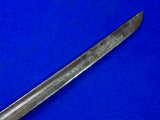 Japanese Japan WW1 Antique Old Type 32 Cavalry Katana Sword