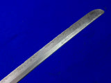 Japanese Japan WW2 Shortened Katana Sword w/ Scabbard
