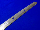 Japanese Japan WW2 Shortened Katana Sword w/ Scabbard