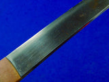 Antique Japanese Japan Wakizashi Short Sword Swords Tanto Fighting Knife Knives w/ Scabbard