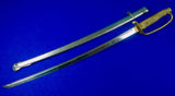 Japanese Japan WW1 WW2 Antique Vintage Kyu Gunto Katana Officer's Sword Swords w/ Scabbard